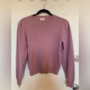 Aritzia Wilfred Knit Cashmere Sweater